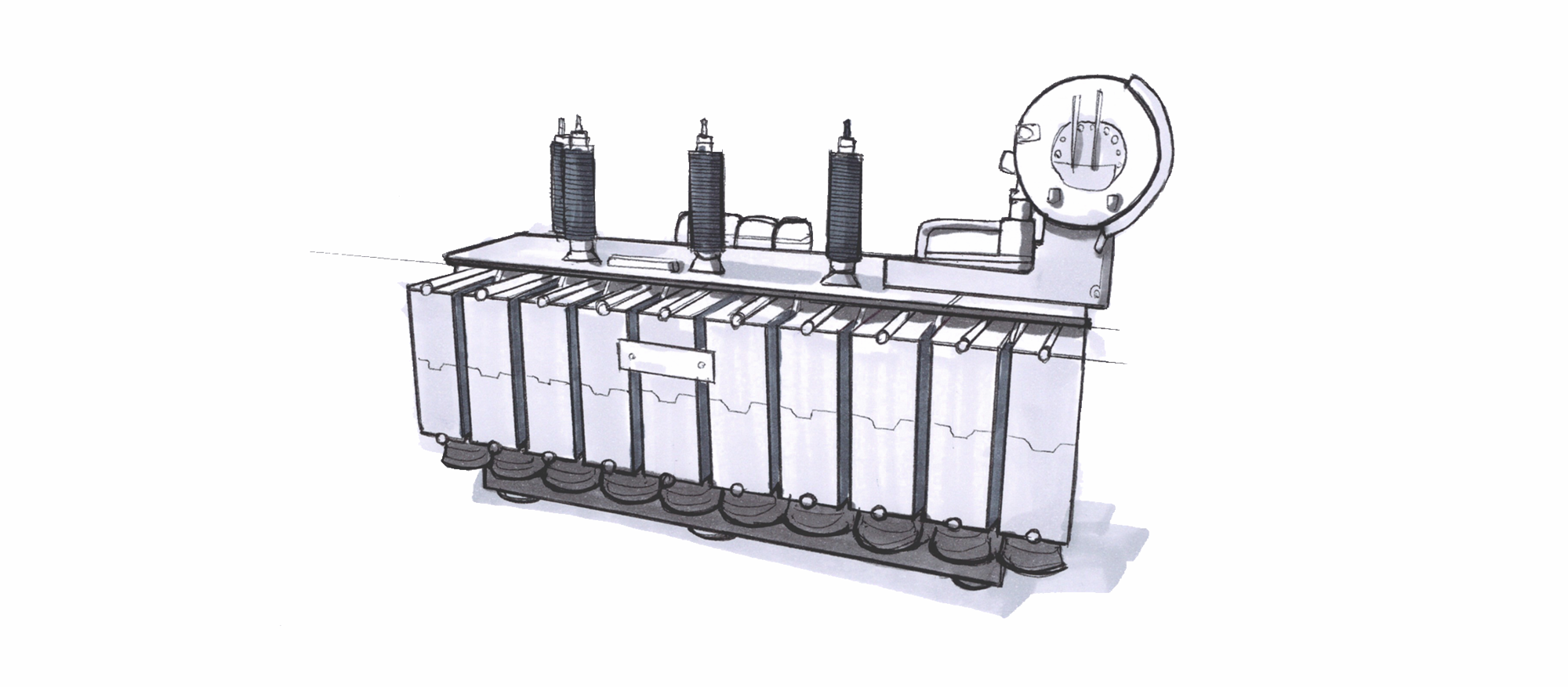 Core stacking – Automatic stacking of transformer cores | © Güdel Group AG Automatic Offline Core Stacking, Layered put down, Vacuum Suction Cups, Magnetic Pressers | © Güdel Group AG